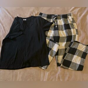 Buffalo plaid pajamas